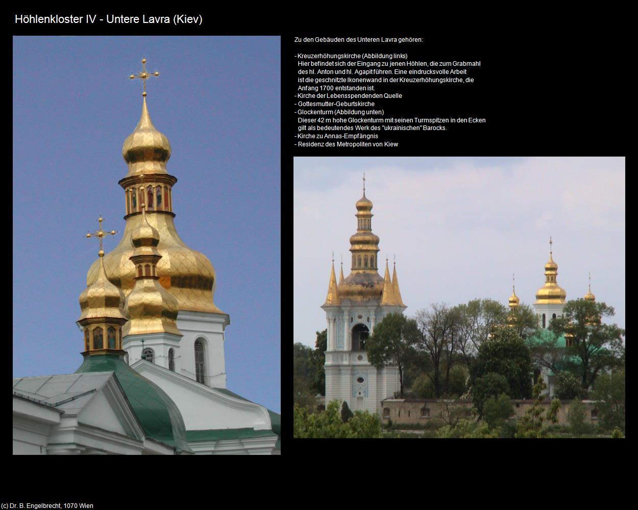 Höhlenkloster IV  (Kiev) in UKRAINE