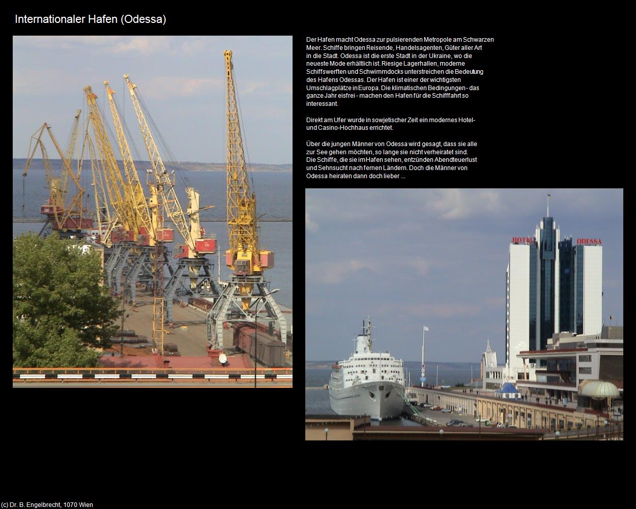 Hafen  (Odessa) in UKRAINE
