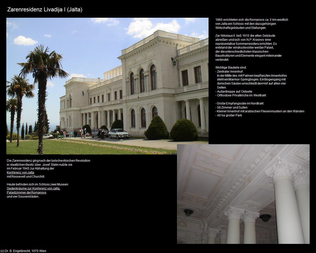 Zarenresidenz Livadija I (+Krim-Jalta) in UKRAINE(c)B.Engelbrecht