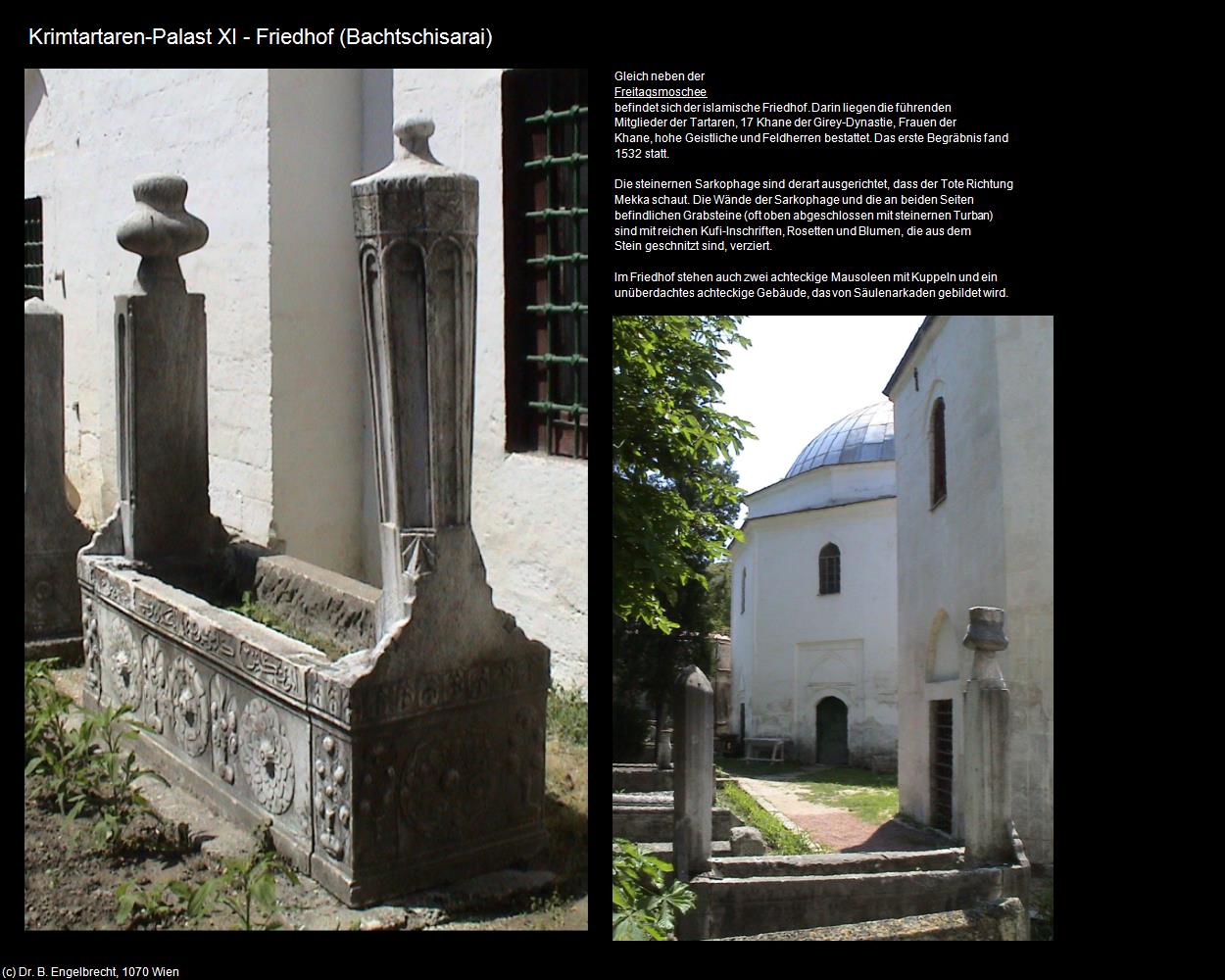 Palast XI - Friedhof  (+Krim-Bachtschisarai ) in UKRAINE(c)B.Engelbrecht