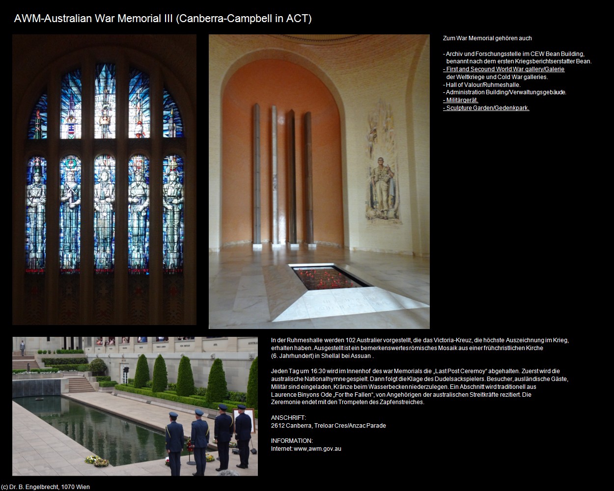 AWM-Australian War Memorial III (Canberra in AUS-ACT) in Kulturatlas-AUSTRALIEN(c)B.Engelbrecht