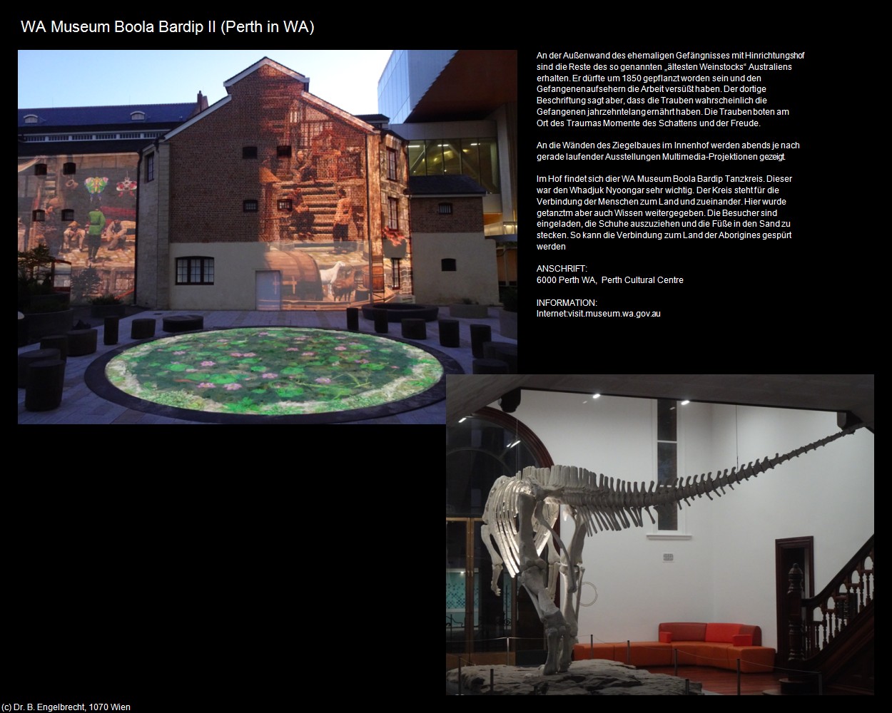 WA Museum Boola Bardip II (Perth in AUS-WA) in Kulturatlas-AUSTRALIEN