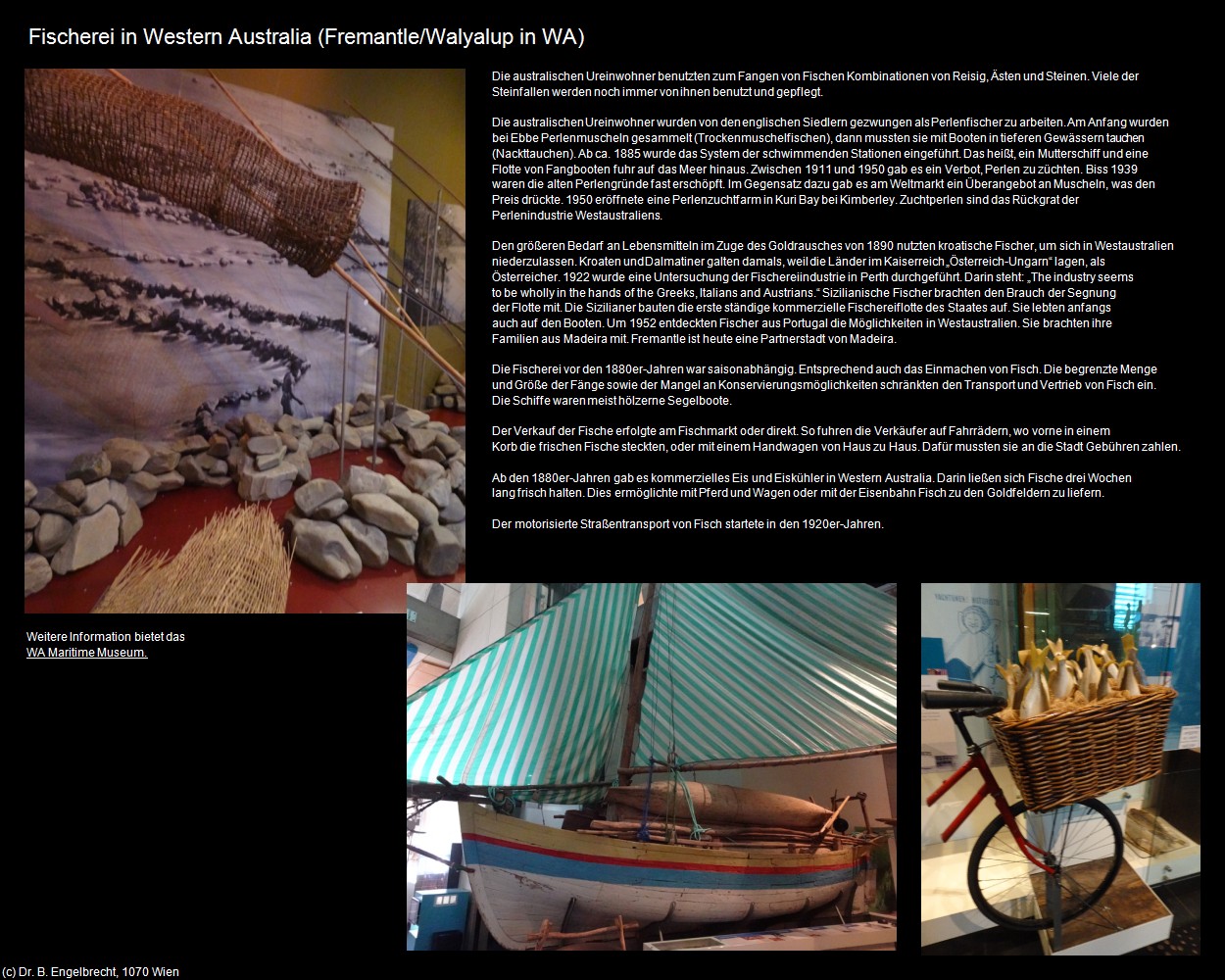 Fischerei in Western Australia (Fremantle/Walyalup in AUS-WA) in Kulturatlas-AUSTRALIEN(c)B.Engelbrecht
