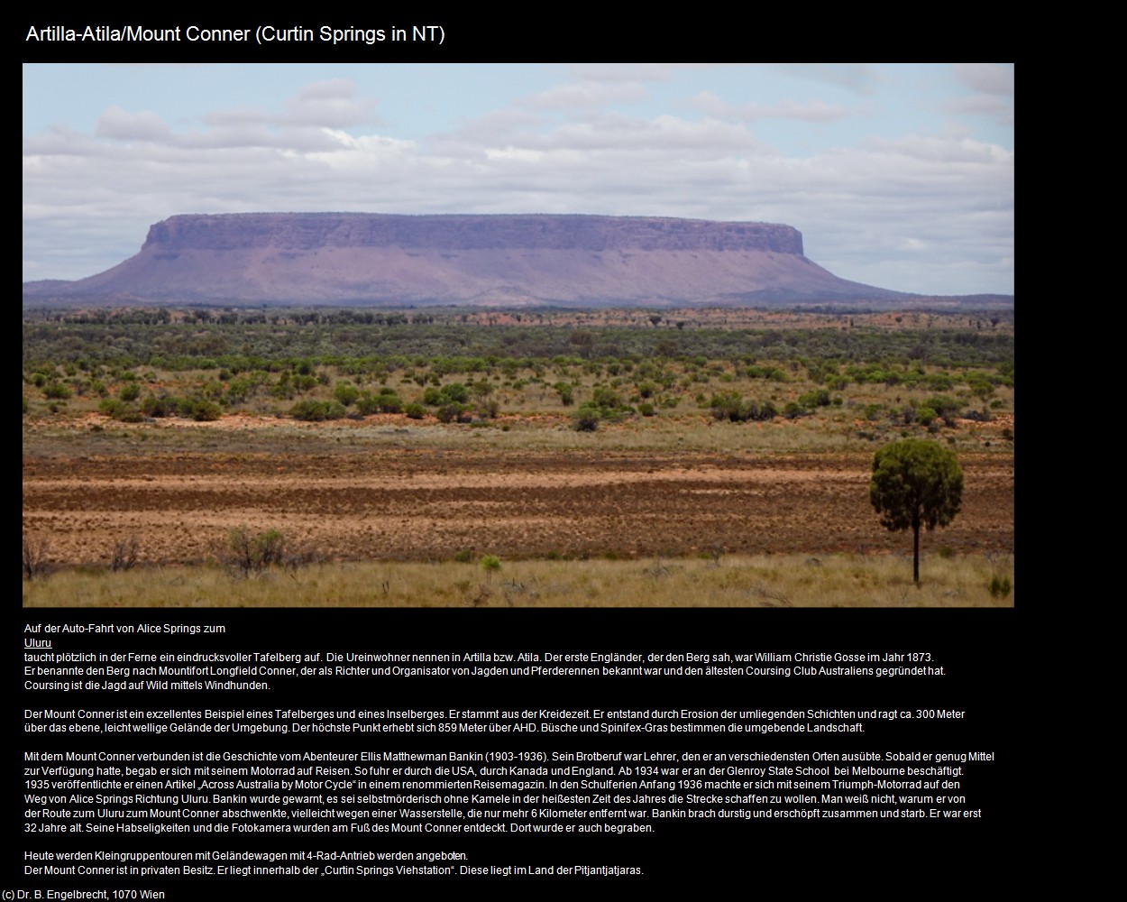 Artilla-Atila/Mount Conner (Petermann in AUS-NT) in Kulturatlas-AUSTRALIEN(c)B.Engelbrecht