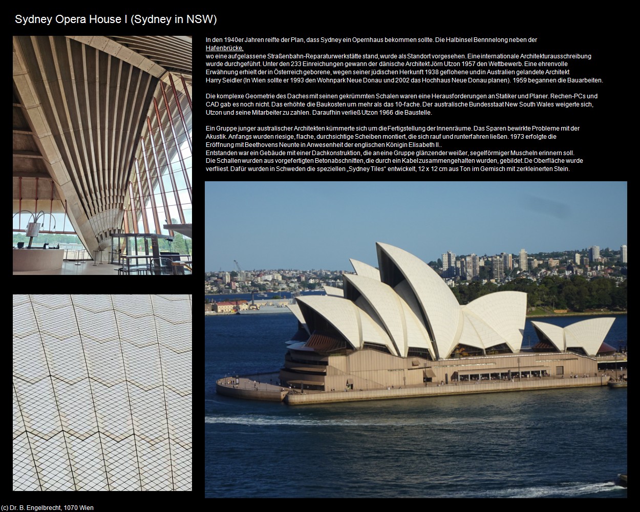 Sydney Opera House I (Sydney in AUS-NSW) in Kulturatlas-AUSTRALIEN(c)B.Engelbrecht