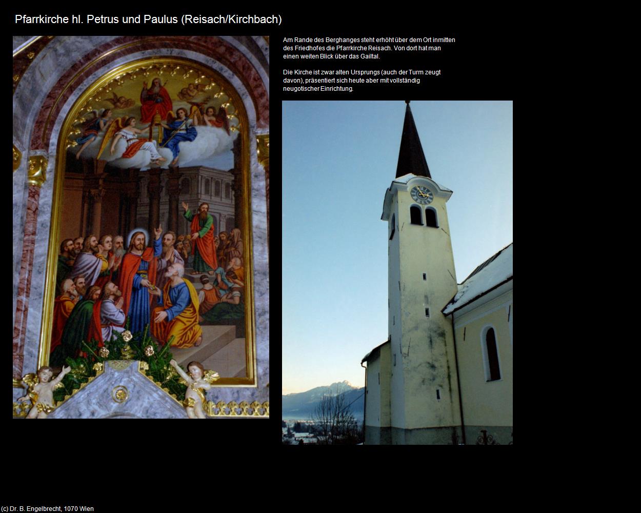 Pfk. hl. Petrus und Paulus (Reisach/Kirchbach) in Kulturatlas-KÄRNTEN