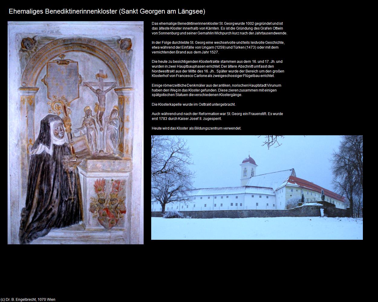 Ehem. Benediktinerinnenkloster (Sankt Georgen am Längsee) in Kulturatlas-KÄRNTEN