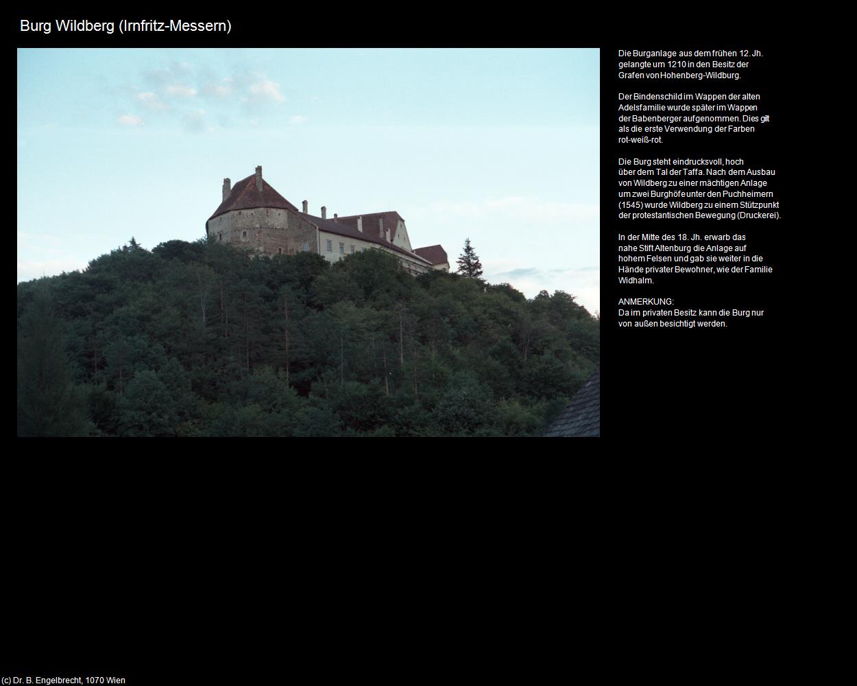 Burg Wildberg (Messern) (Irnfritz-Messern) in Kulturatlas-NIEDERÖSTERREICH