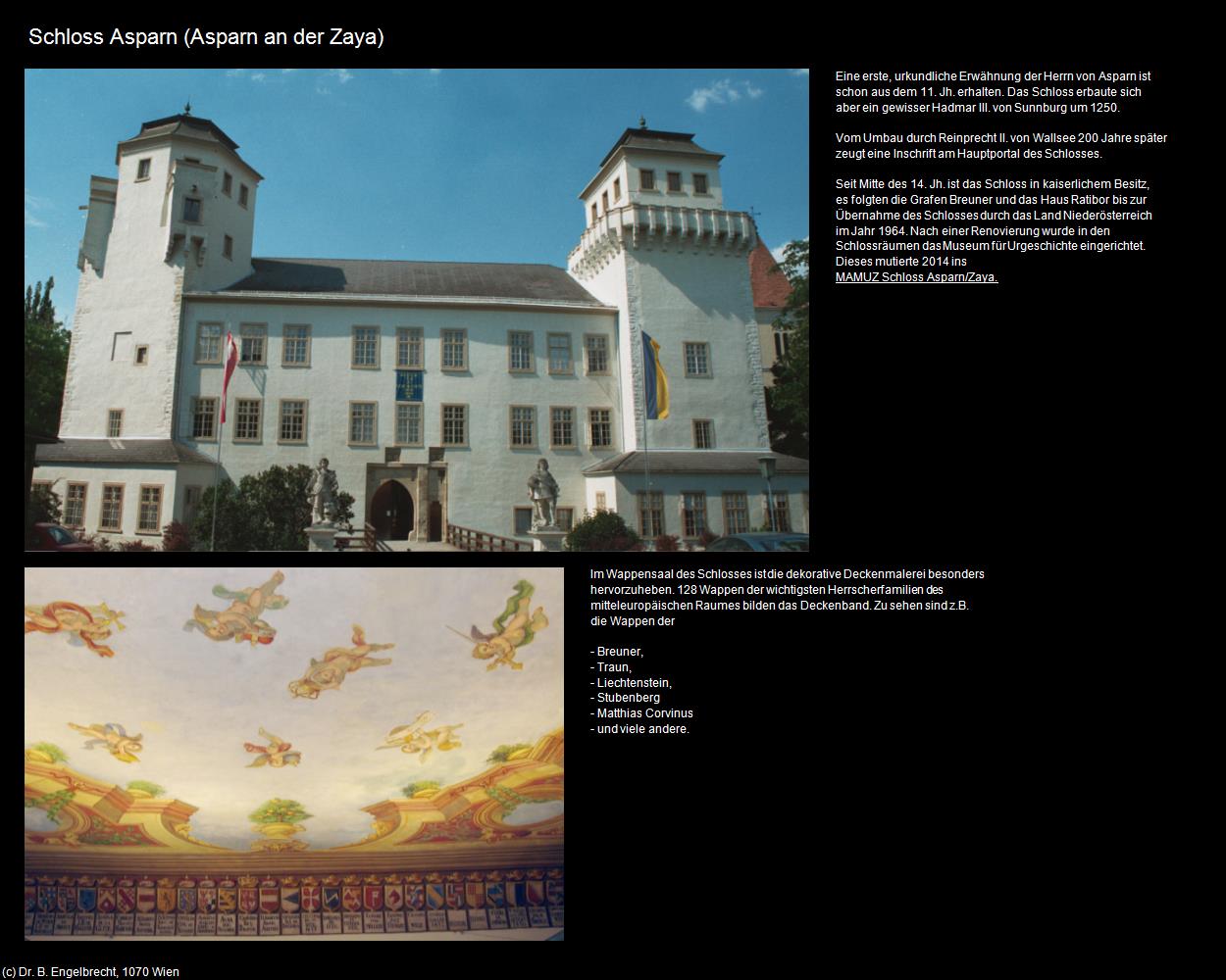 Schloss Asparn (Asparn an der Zaya) in Kulturatlas-NIEDERÖSTERREICH(c)B.Engelbrecht
