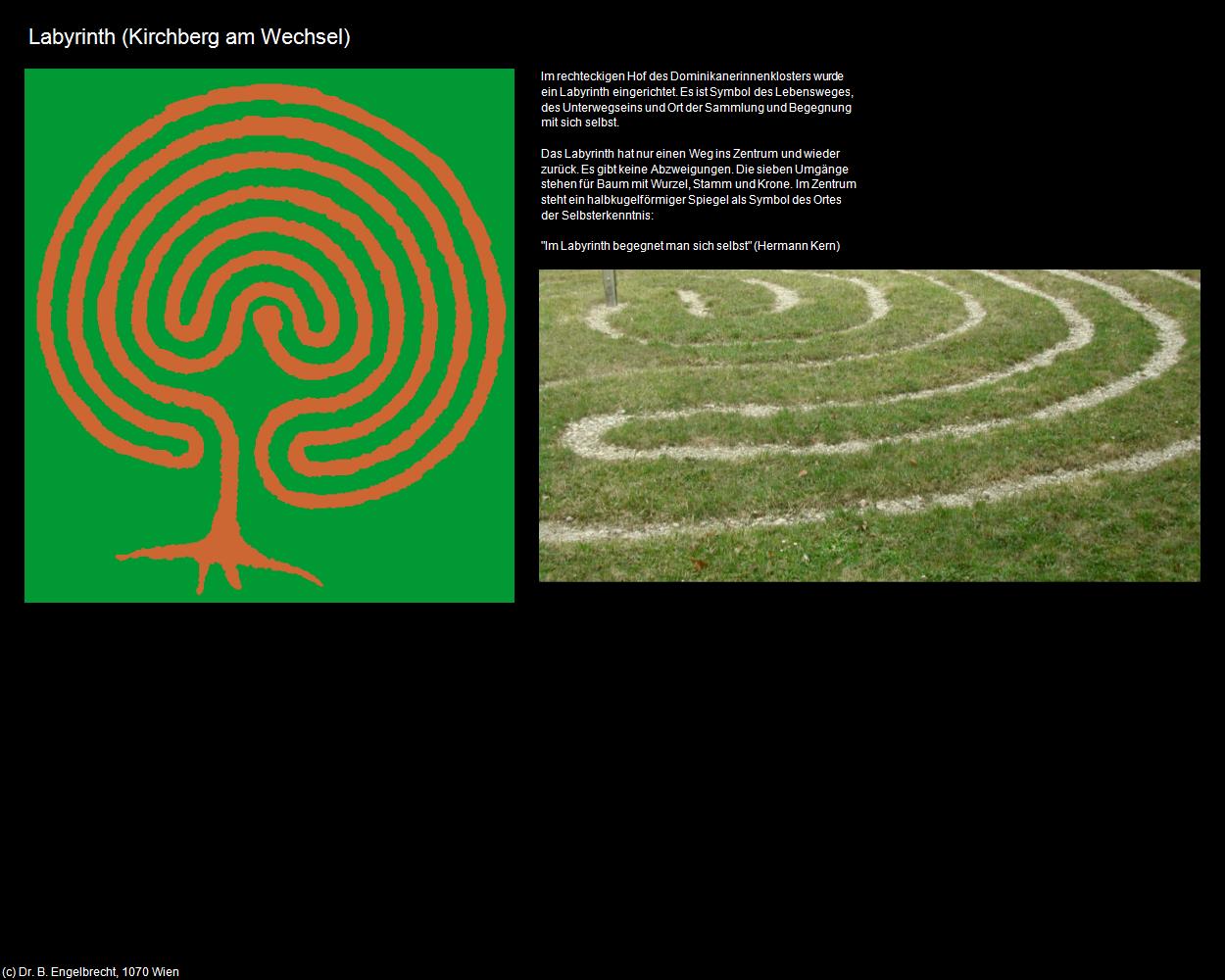 Labyrinth (Kirchberg am Wechsel) in Kulturatlas-NIEDERÖSTERREICH