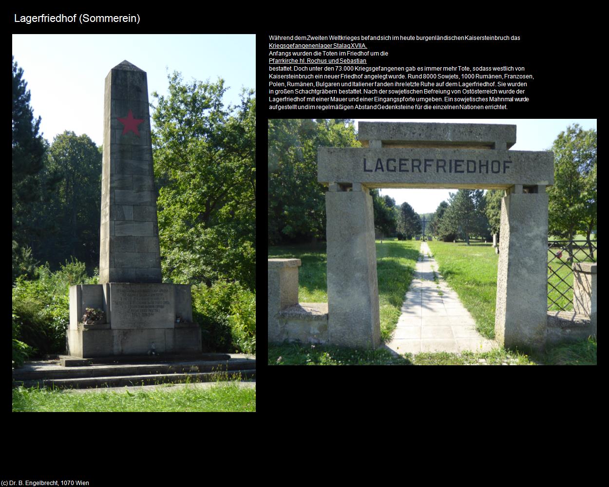 Lagerfriedhof (Sommerein) in Kulturatlas-NIEDERÖSTERREICH(c)B.Engelbrecht