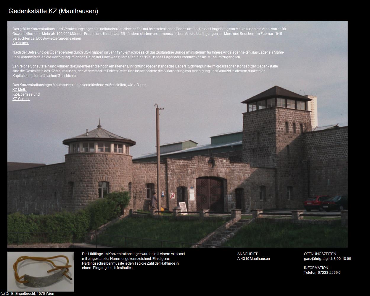 Gedenkstätte KZ Mauthausen (Mauthausen) in Kulturatlas-OBERÖSTERREICH(c)B.Engelbrecht