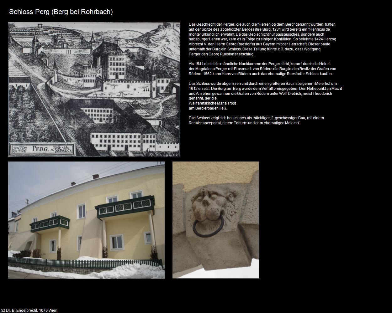 Schloss Perg (Berg/Rohrbach) in Kulturatlas-OBERÖSTERREICH(c)B.Engelbrecht