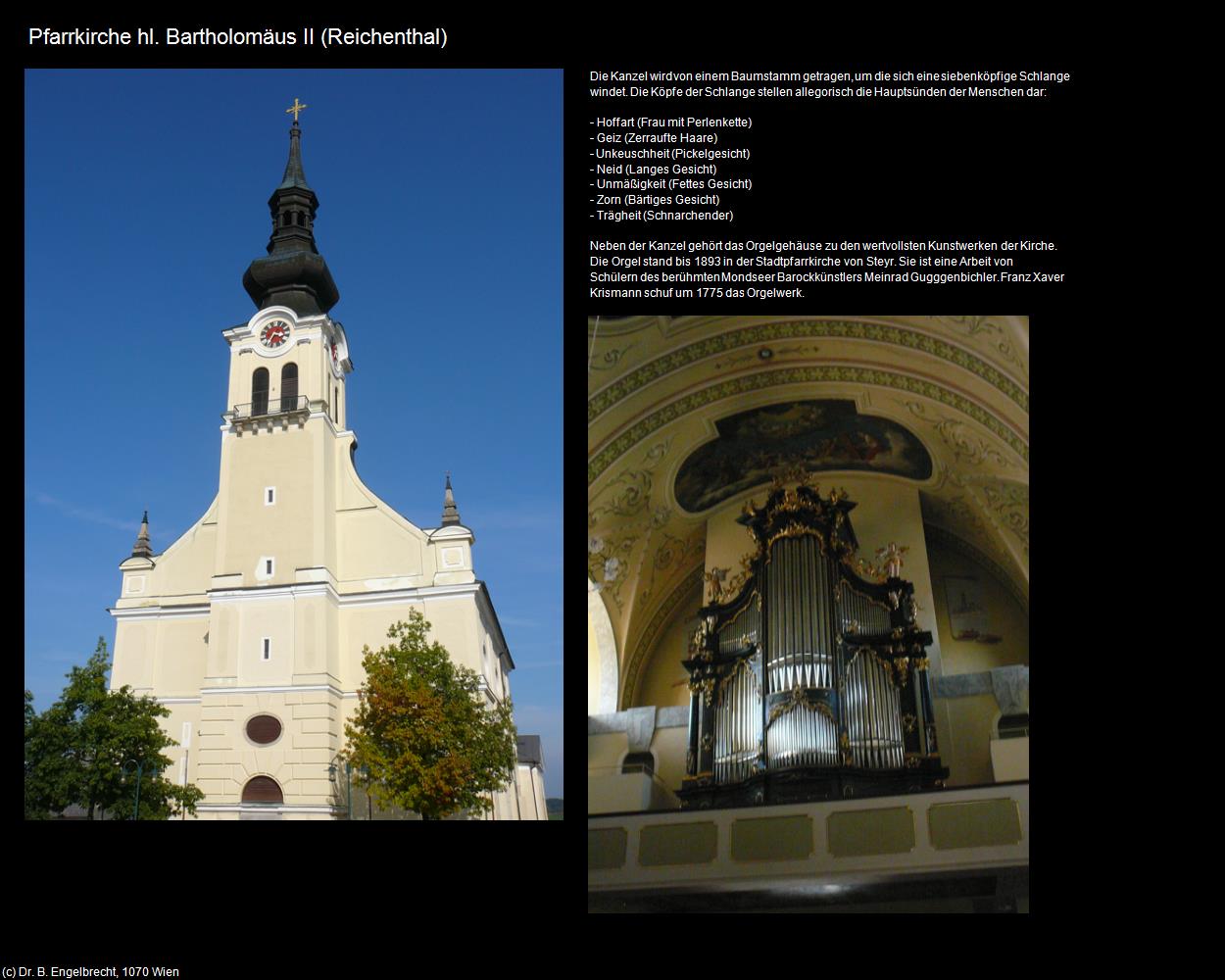 Pfk. hl. Bartholomäus II (Reichenthal) in Kulturatlas-OBERÖSTERREICH