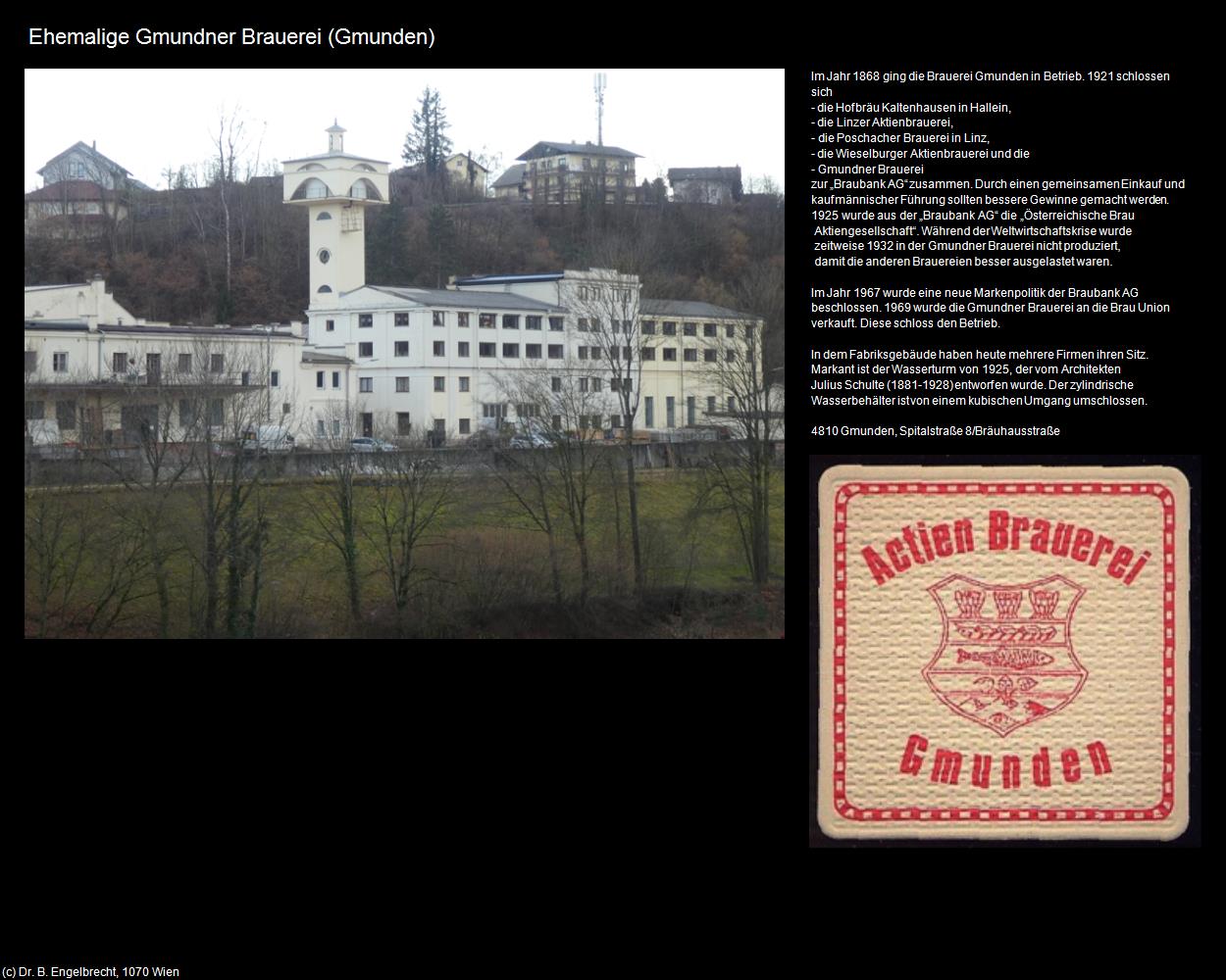 Ehem. Gmundner Brauerei (Gmunden) in Kulturatlas-OBERÖSTERREICH