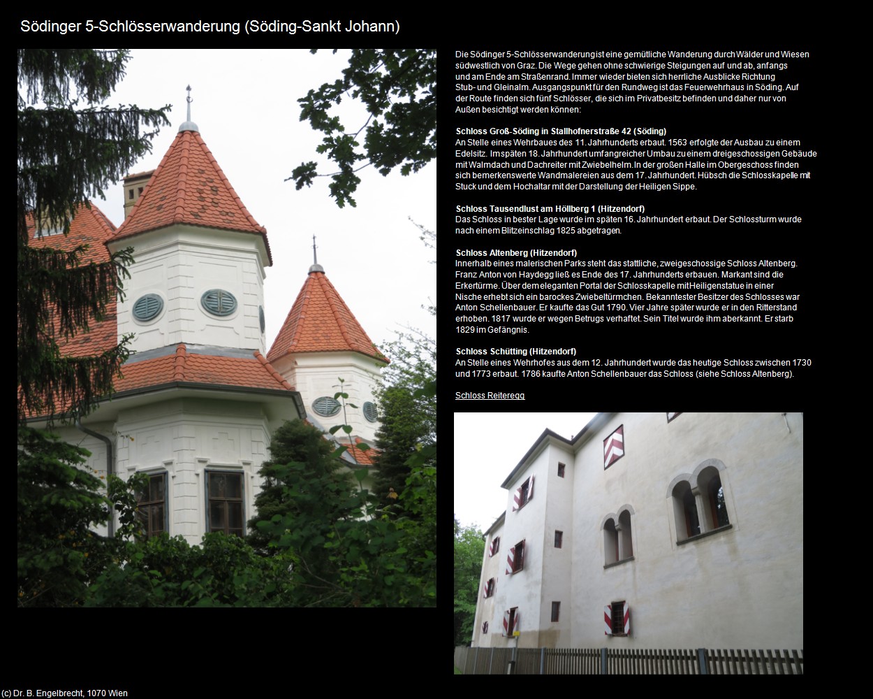 S&ouml;dinger 5-Schl&ouml;sserwanderung  (S&ouml;ding-Sankt Johann) in Kulturatlas-STEIERMARK(c)B.Engelbrecht