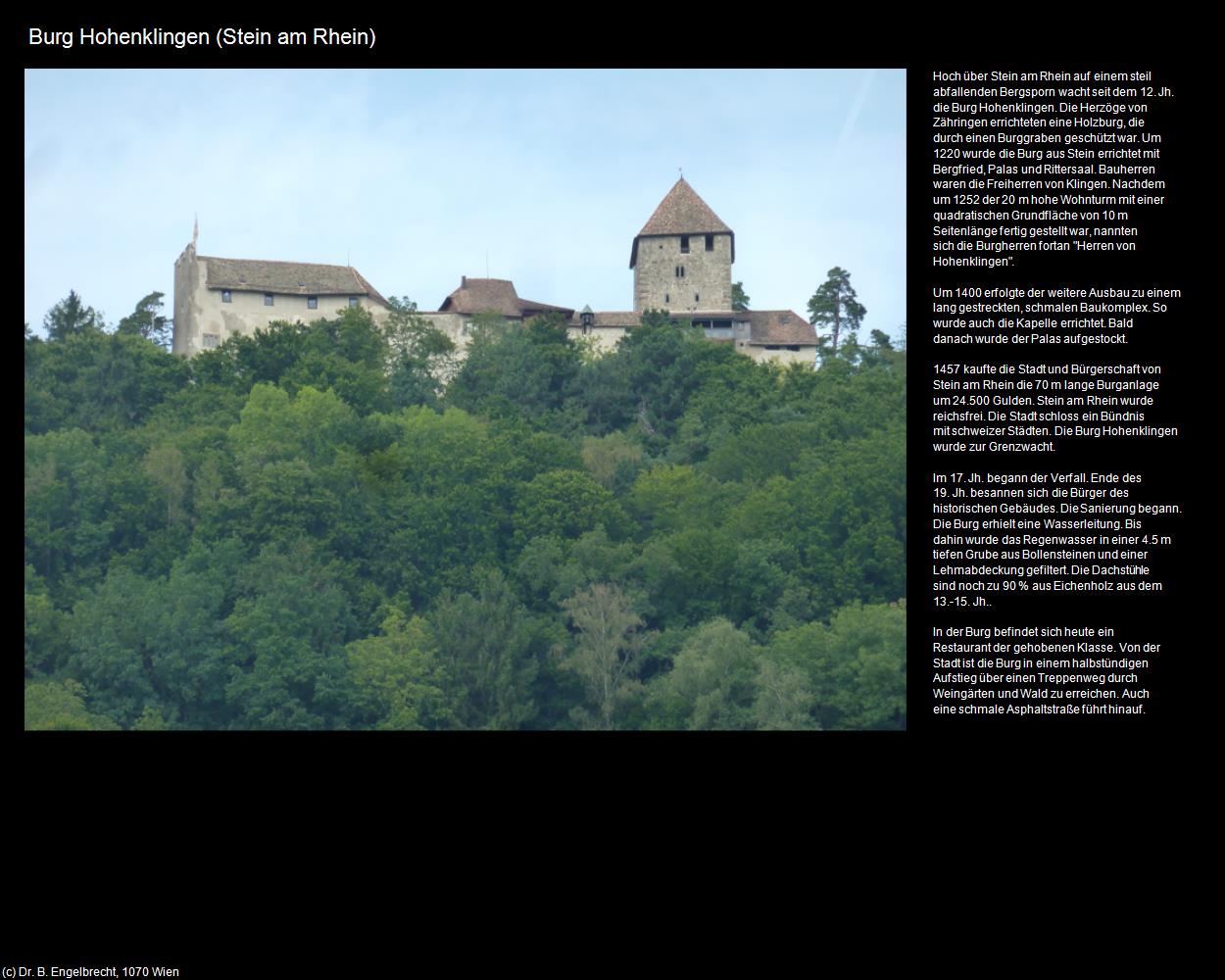 Burg Hohenklingen (Stein am Rhein) in SCHWEIZ