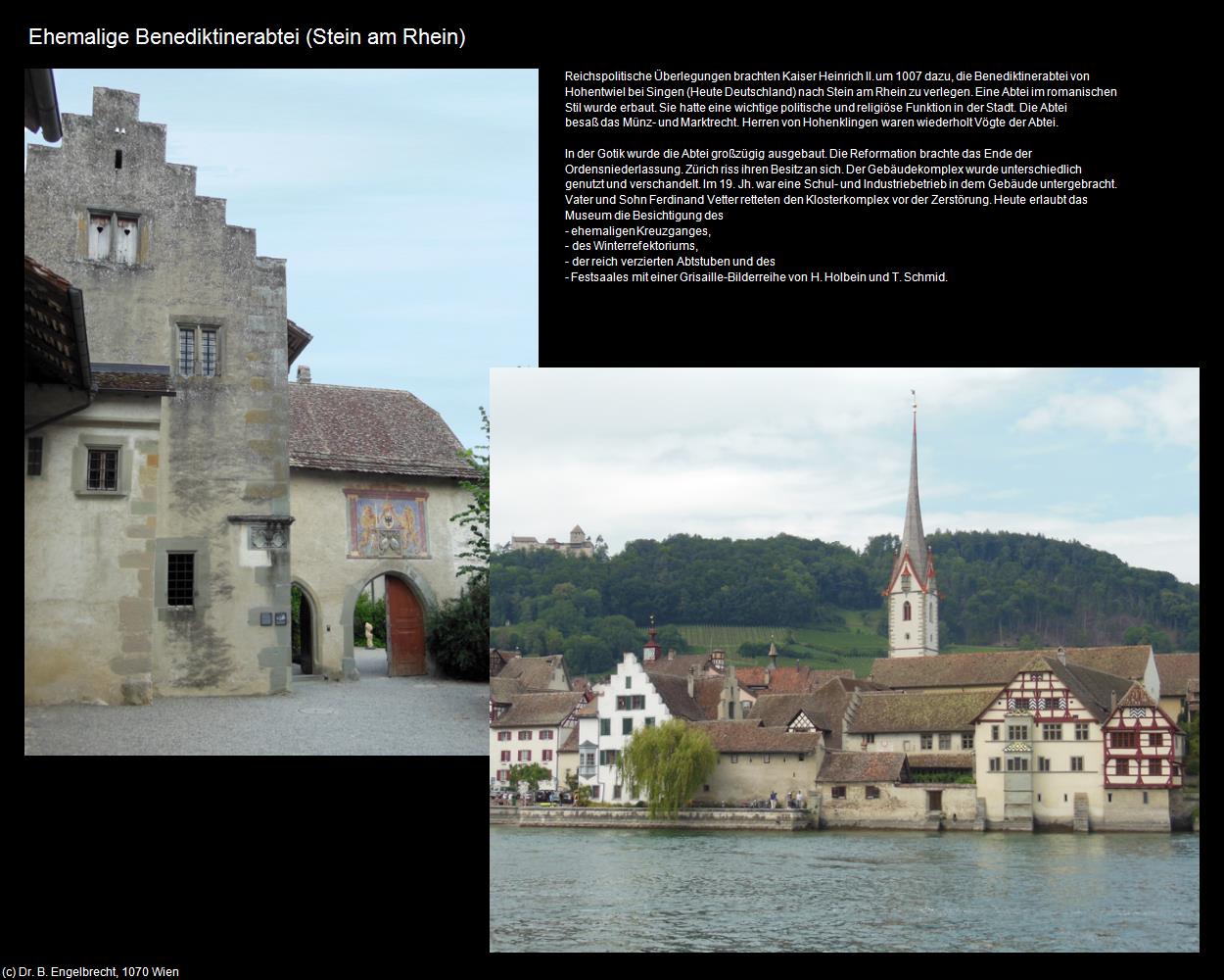 Ehem. Benediktinerabtei (Stein am Rhein) in SCHWEIZ