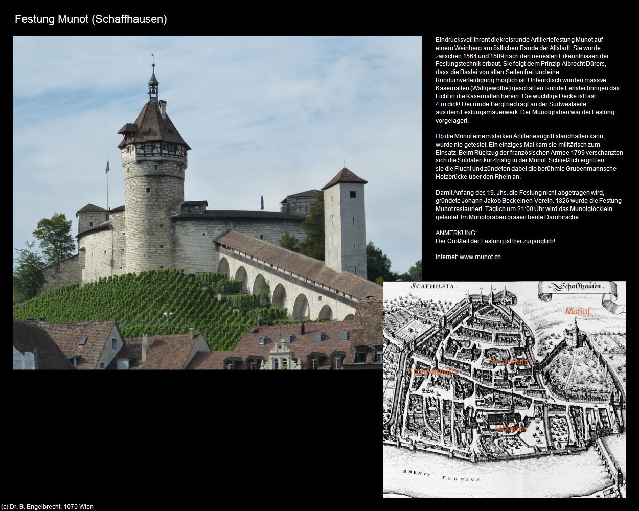 Festung Munot (Schaffhausen) in SCHWEIZ