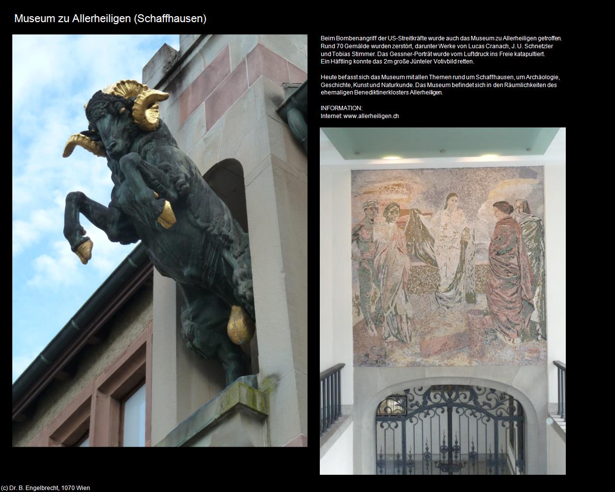 Museum zu Allerheiligen (Schaffhausen) in SCHWEIZ