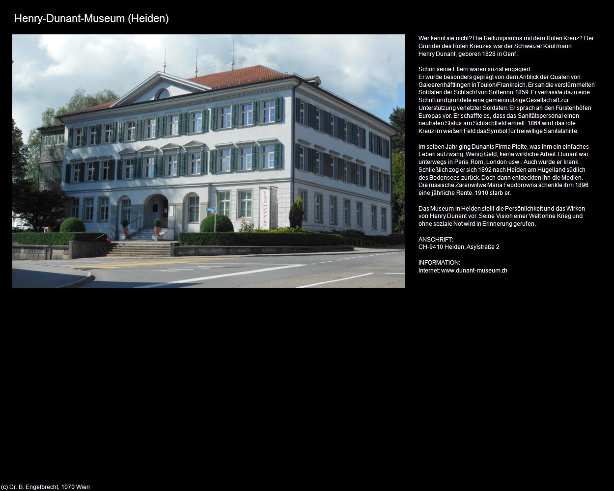 Henry-Dunant-Museum (Heiden) in SCHWEIZ