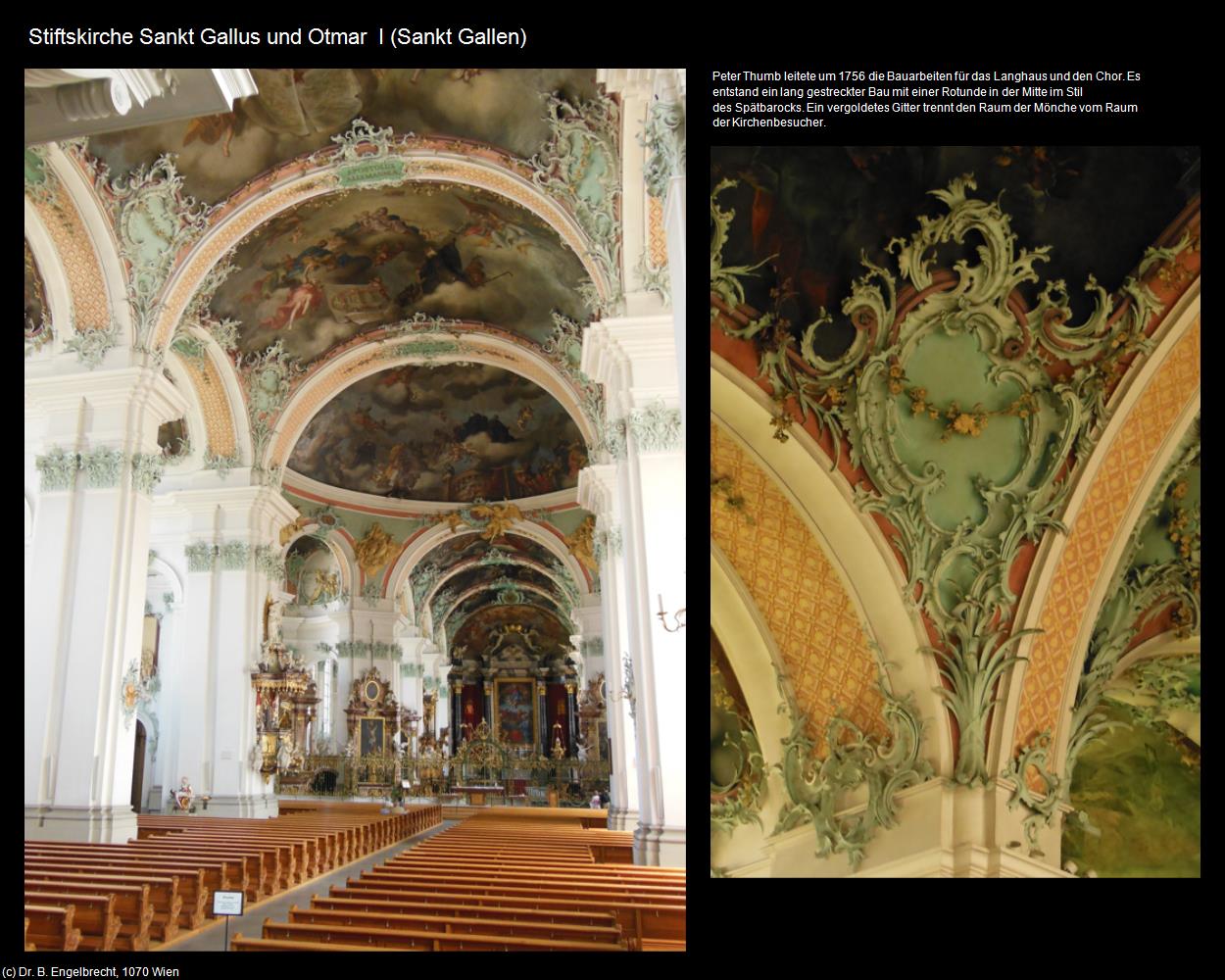 Stiftskirche Sankt Gallus und Otmar I  (Sankt Gallen) in SCHWEIZ
