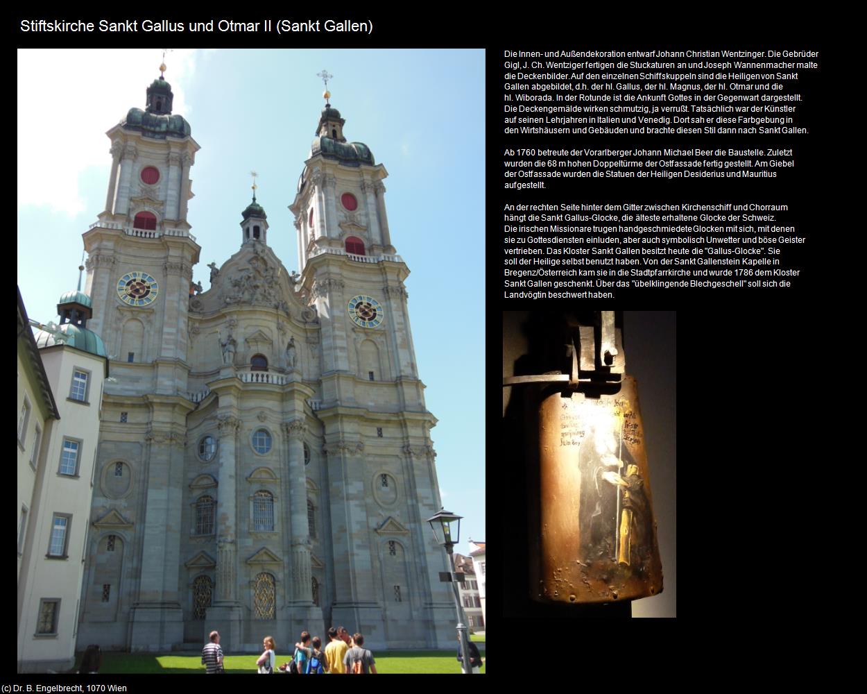 Stiftskirche Sankt Gallus und Otmar II  (Sankt Gallen) in SCHWEIZ