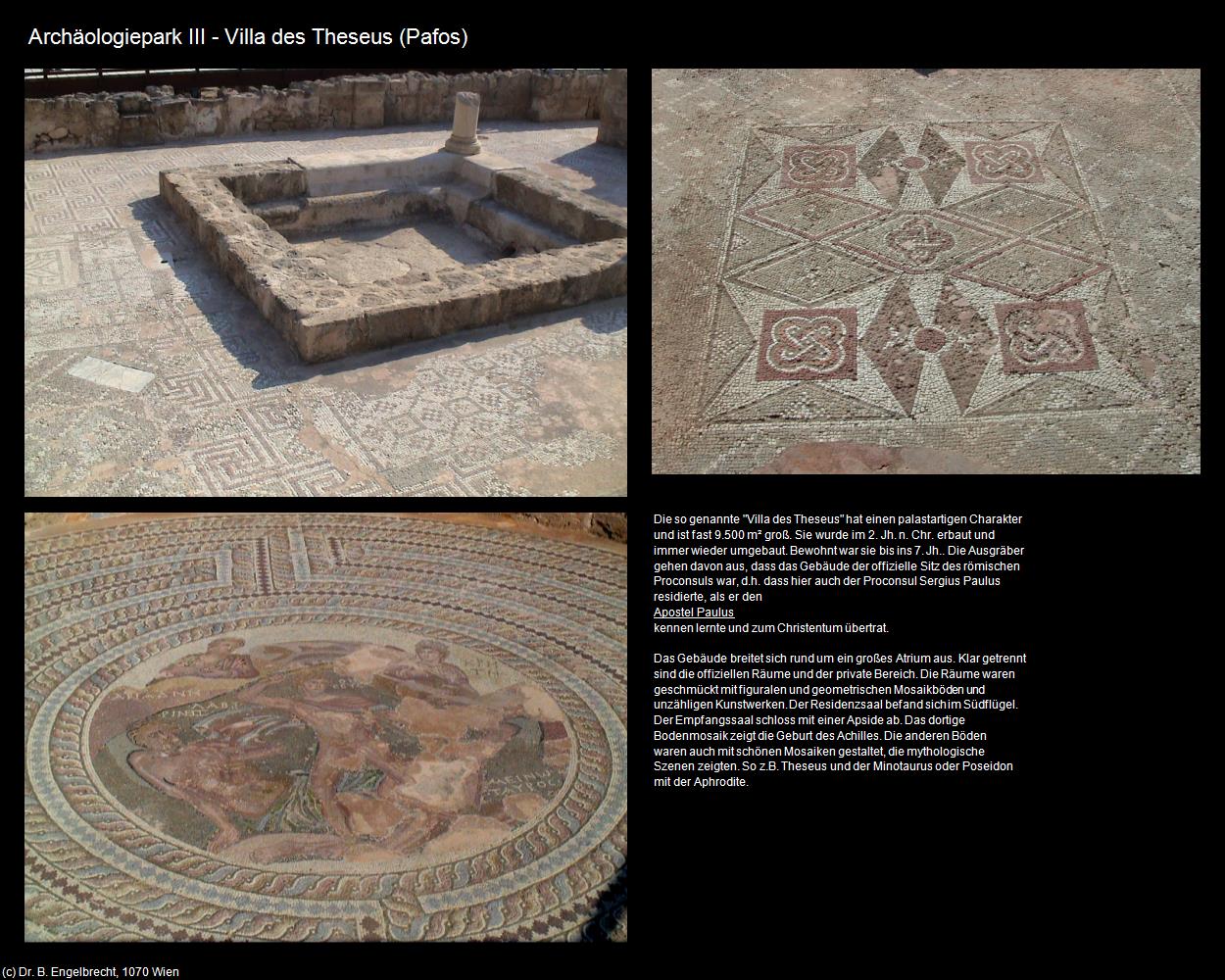Archäologiepark III - Villa des Theseus (Pafos/Paphos) in ZYPERN-Insel der Aphrodite(c)B.Engelbrecht