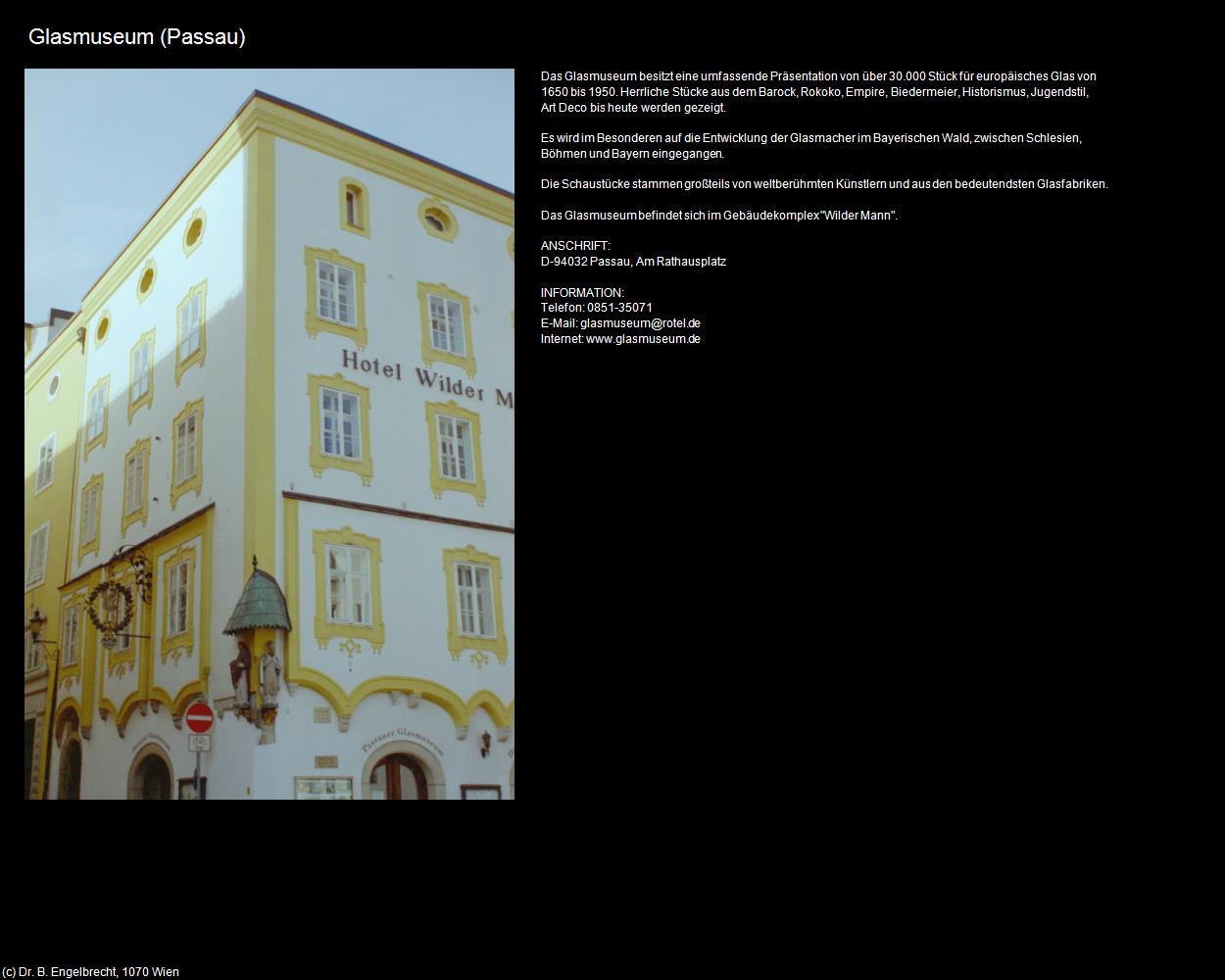 Glasmuseum (Passau) in Kulturatlas-BAYERN