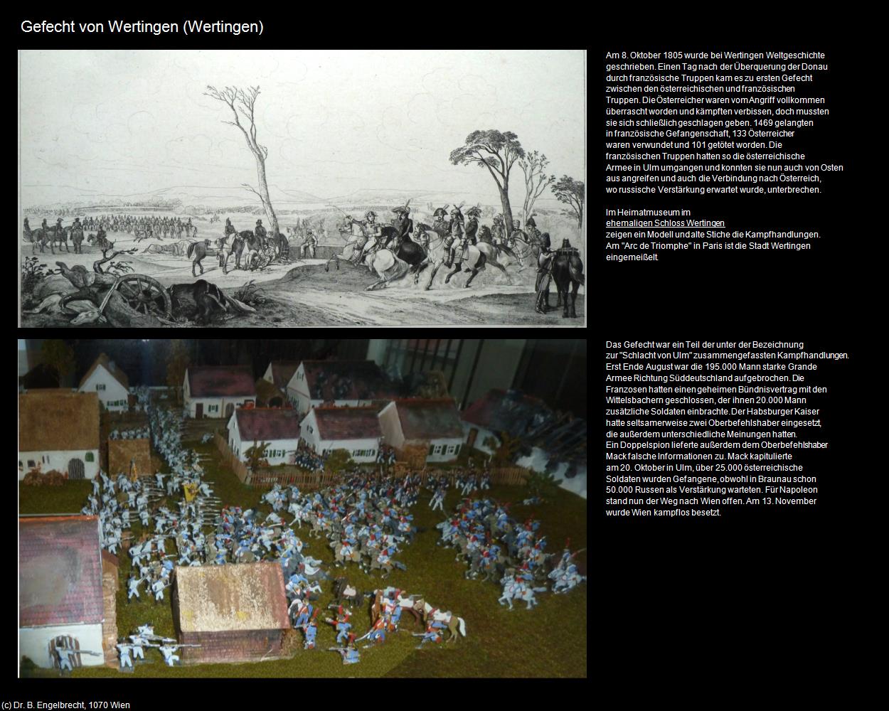 Gefecht von Wertingen (Wertingen) in Kulturatlas-BAYERN(c)B.Engelbrecht