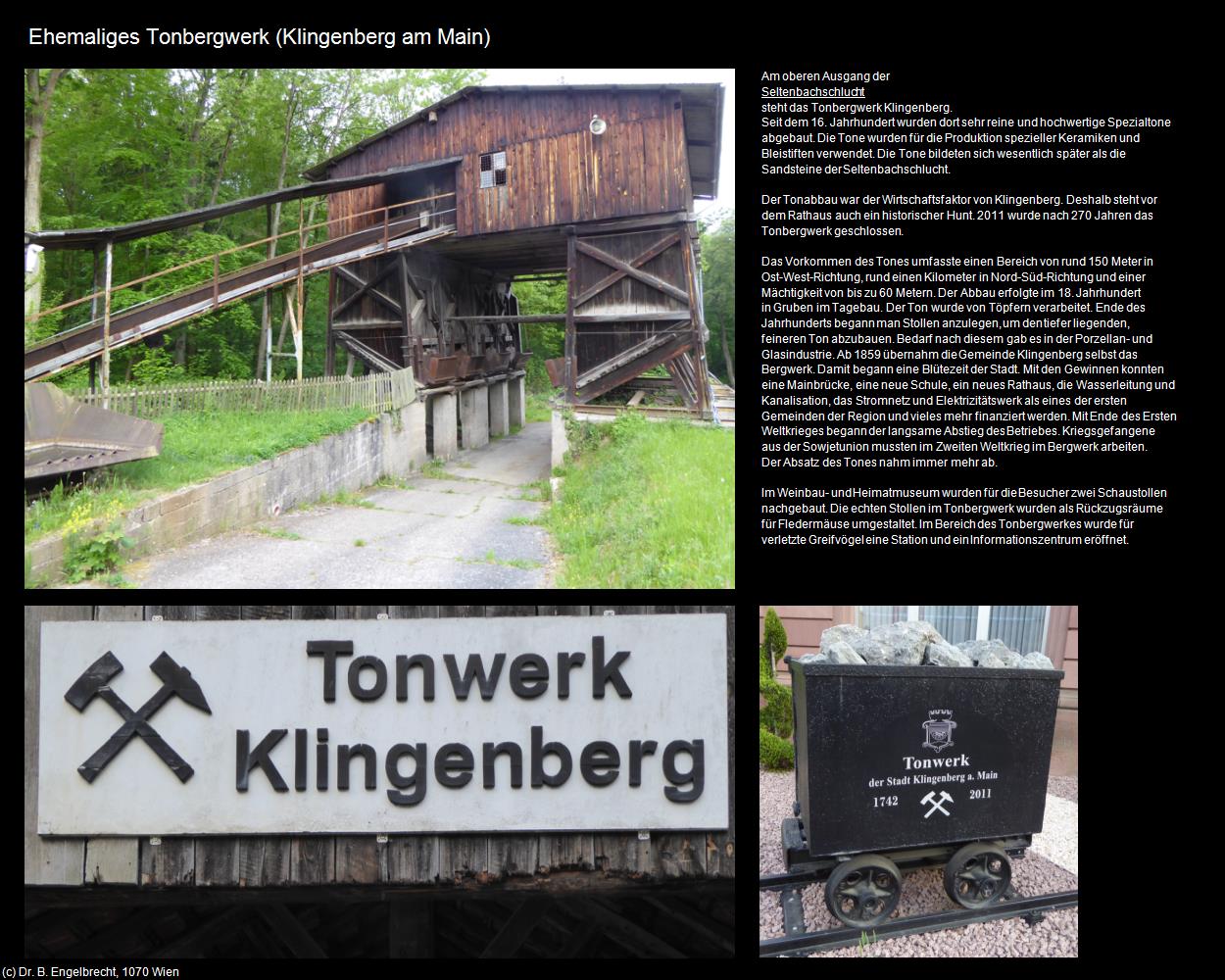 Ehem. Tonbergwerk (Klingenberg am Main) in Kulturatlas-BAYERN(c)B.Engelbrecht