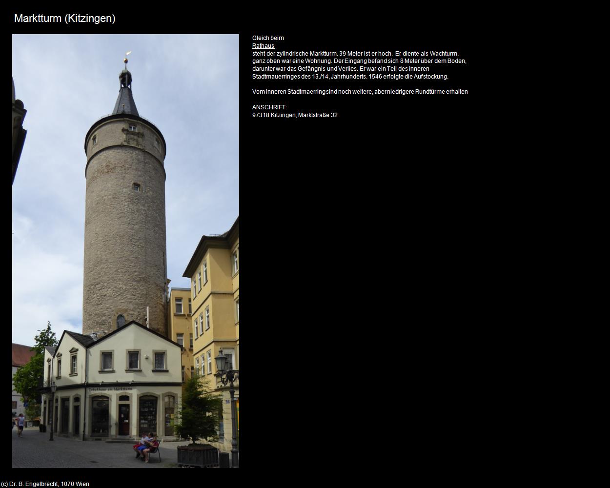 Marktturm (Kitzingen) in Kulturatlas-BAYERN(c)B.Engelbrecht