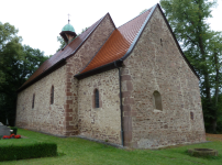 B&uuml;raburg II  Kirche hl. Brigida (Ungedanken bei Bad Wildungen)