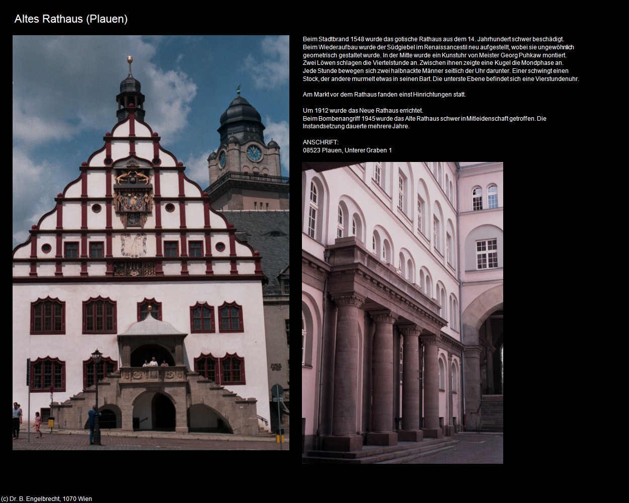Altes Rathaus (Plauen) in Kulturatlas-SACHSEN