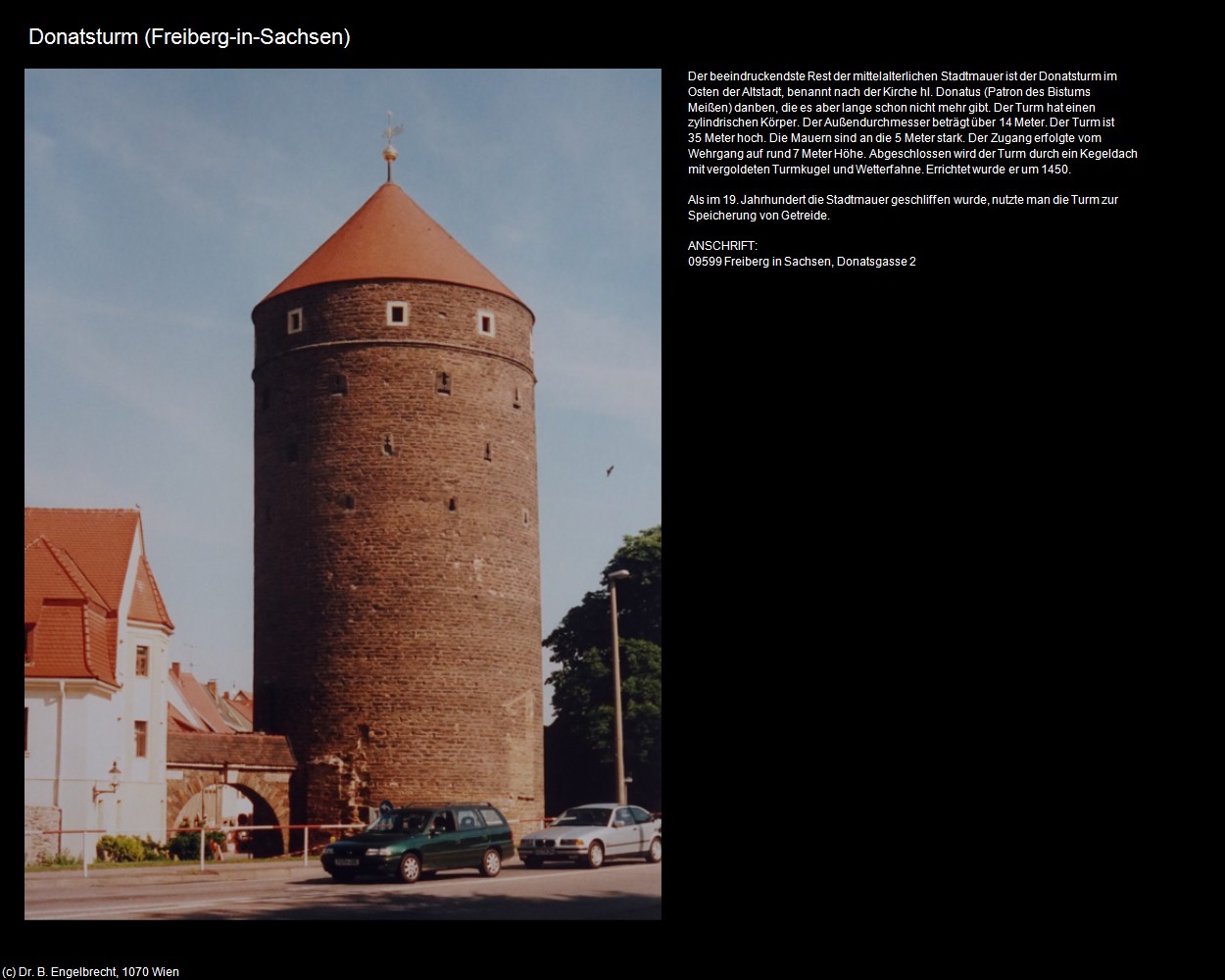Donatsturm (Freiberg-in-Sachsen) in Kulturatlas-SACHSEN