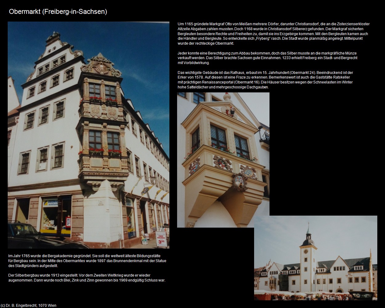 Obermarkt (Freiberg-in-Sachsen) in Kulturatlas-SACHSEN