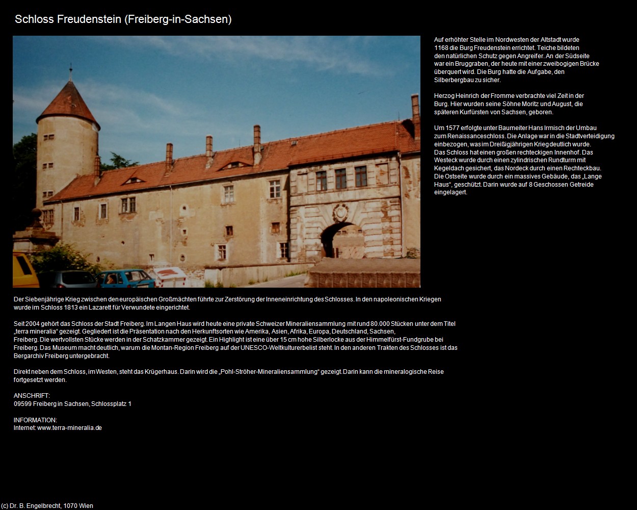Schloss Freudenstein (Freiberg-in-Sachsen) in Kulturatlas-SACHSEN
