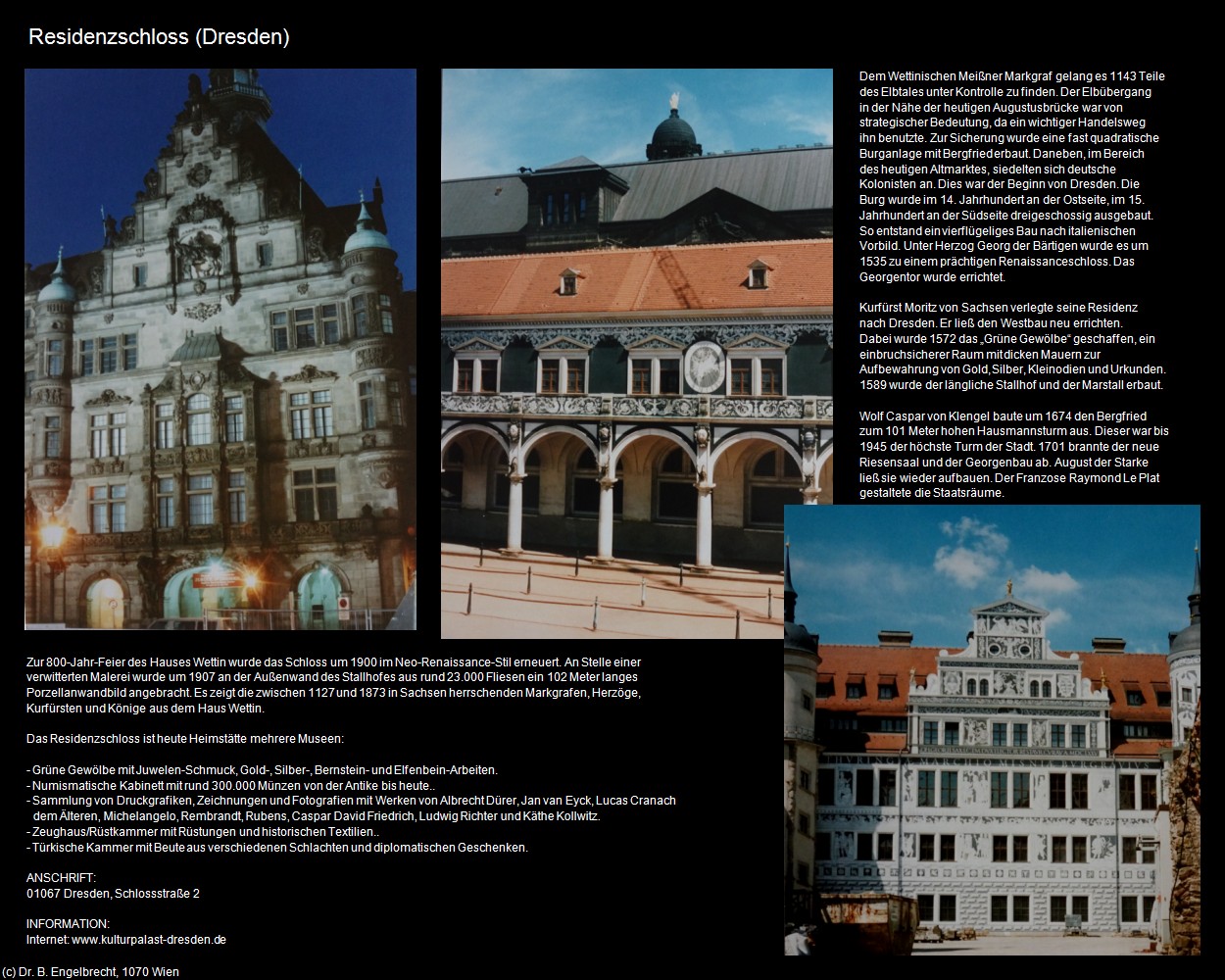 Residenzschloss (Dresden) in Kulturatlas-SACHSEN