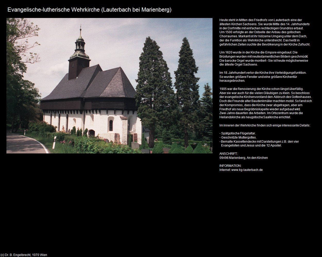 Ev. Wehrkirche (Marienberg) in Kulturatlas-SACHSEN
