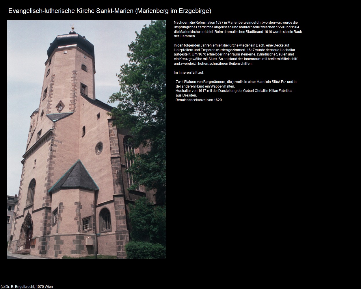 Ev. K. Sankt-Marien (Marienberg) in Kulturatlas-SACHSEN