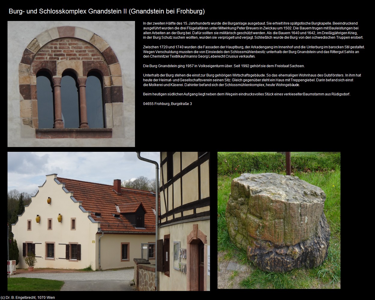 Burg- und Schlosskomplex Gnandstein II (Gnandstein bei Frohburg) in Kulturatlas-SACHSEN
