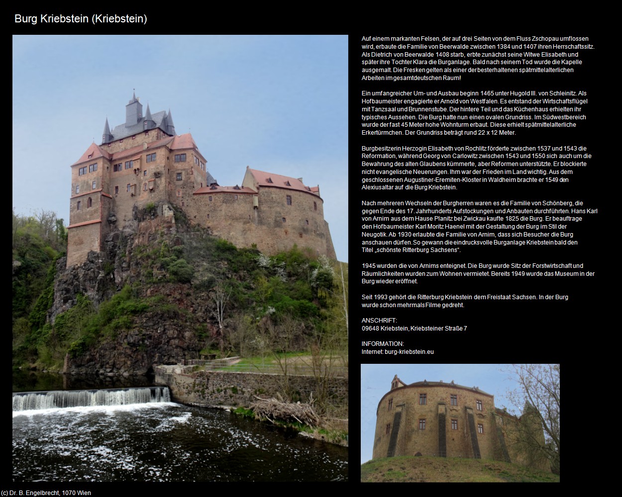 Burg Kriebstein (Kriebstein) in Kulturatlas-SACHSEN