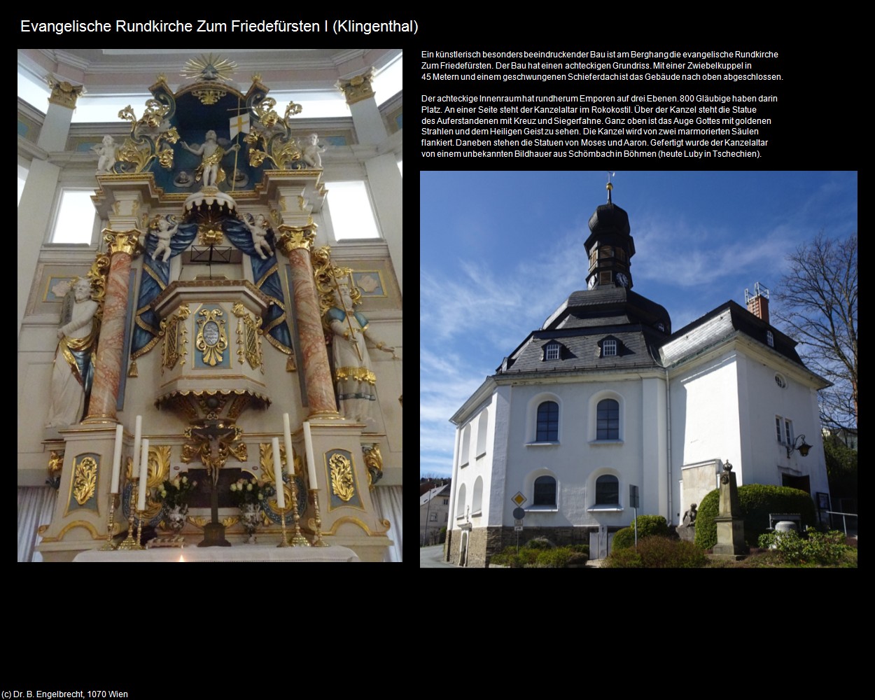 Ev. Rundkirche Zum Friedefürsten I (Klingenthal) in Kulturatlas-SACHSEN