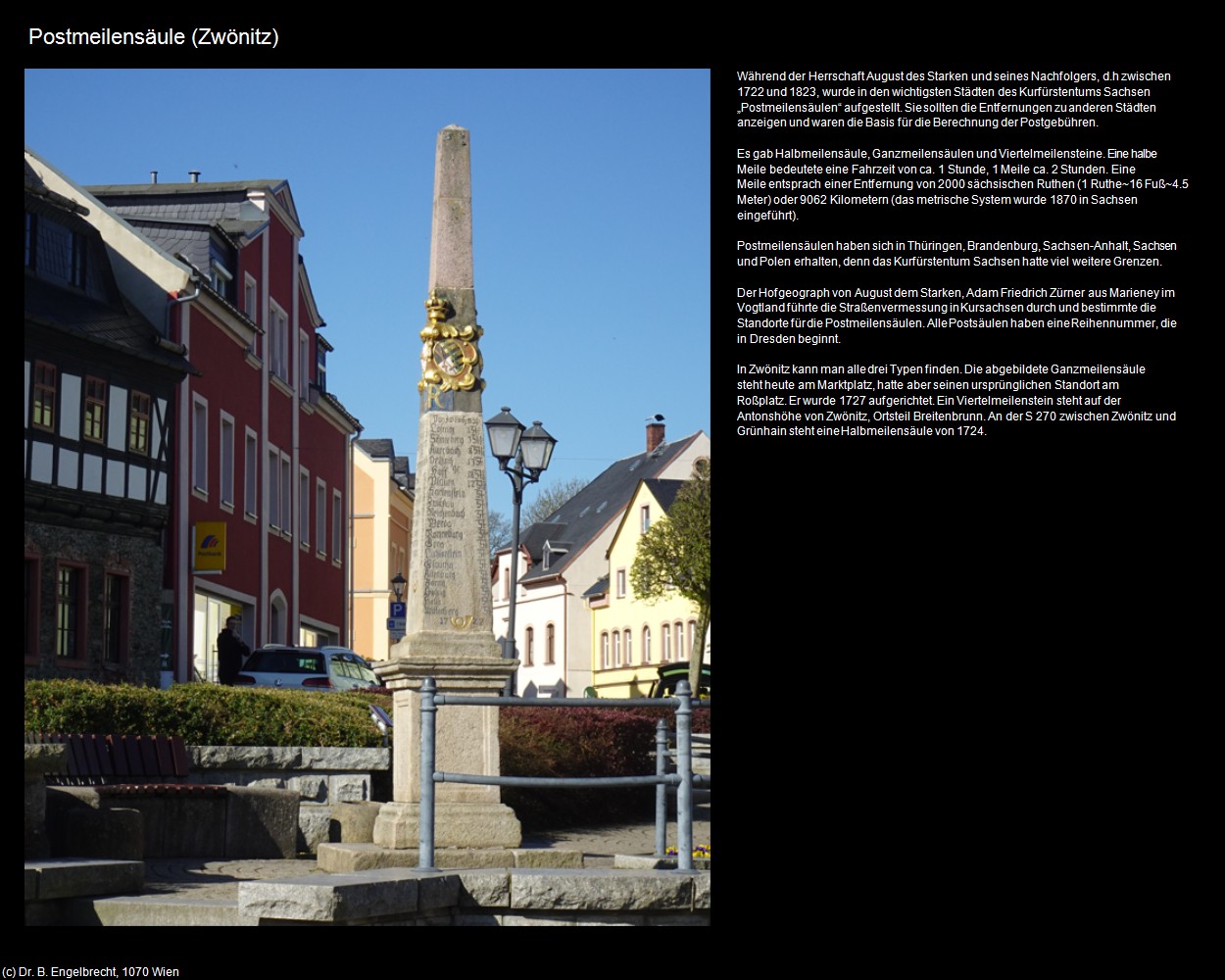Postmeilensäule (Zwönitz) in Kulturatlas-SACHSEN