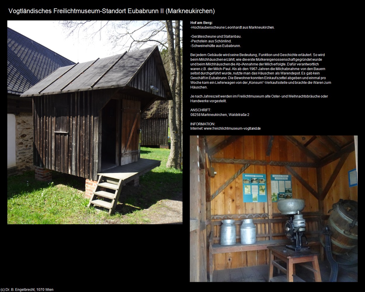 Vogtl. Freilichtmuseum Eubabrunn II (Markneukirchen) in Kulturatlas-SACHSEN