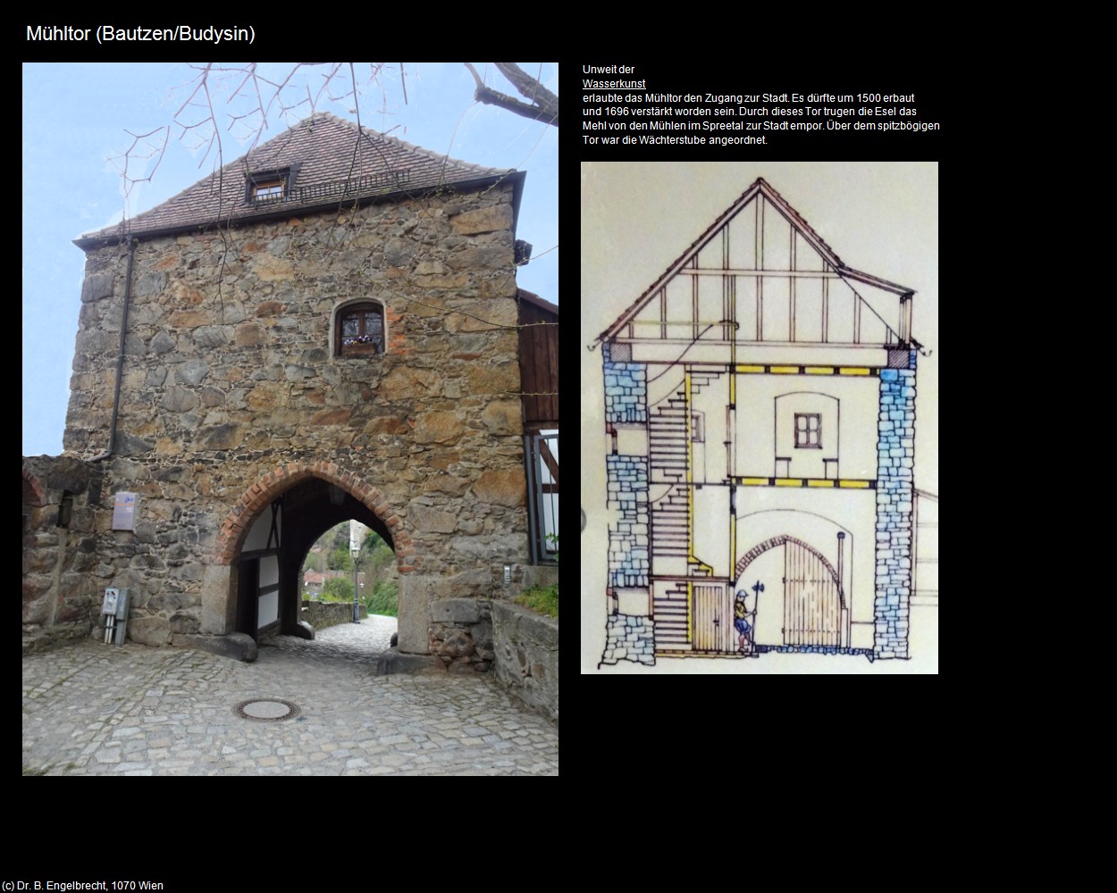 Mühltor (Bautzen/Budysin) in Kulturatlas-SACHSEN(c)B.Engelbrecht