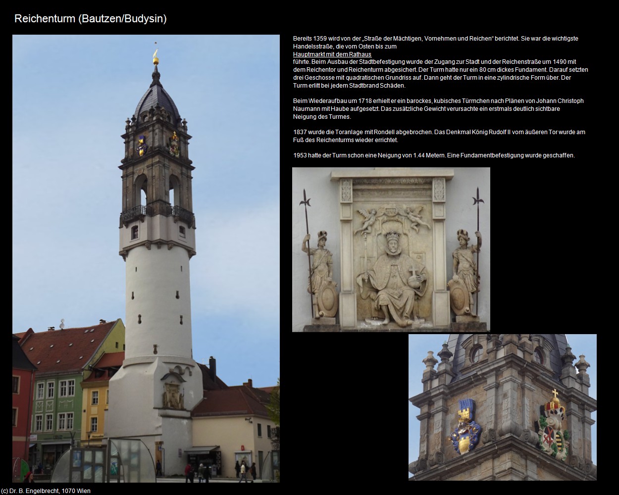 Reichenturm (Bautzen/Budysin) in Kulturatlas-SACHSEN(c)B.Engelbrecht