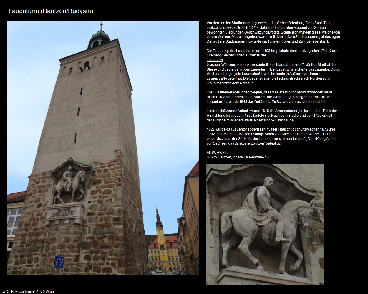 Lauenturm (Bautzen/Budysin) in Kulturatlas-SACHSEN(c)B.Engelbrecht