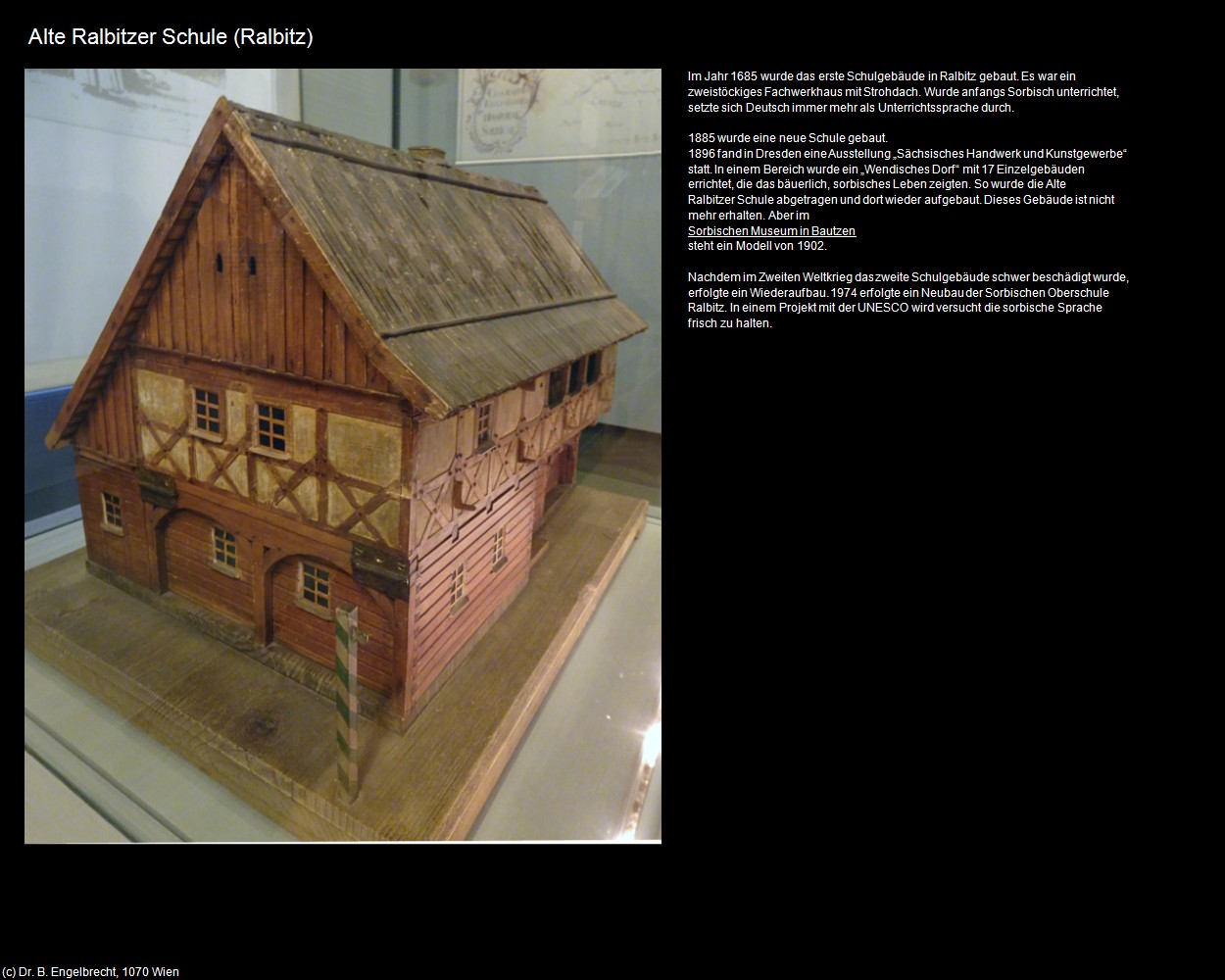 Alte Ralbitzer Schule (Ralbitz) in Kulturatlas-SACHSEN(c)B.Engelbrecht
