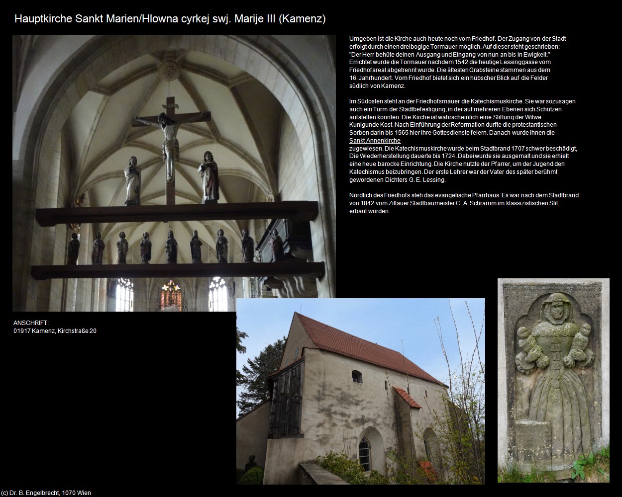 Hauptkirche Sankt Marien III (Kamenz) in Kulturatlas-SACHSEN(c)B.Engelbrecht